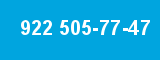 922 505-77-47